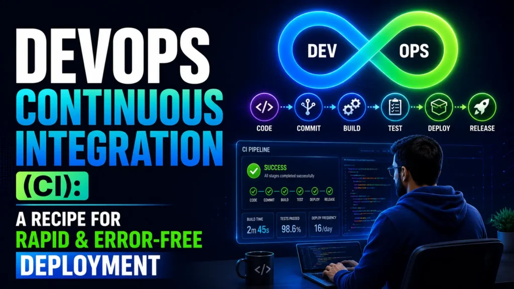 DevOps Continuous integration (CI): A Recipe For Rapid & Error-Free Deployment